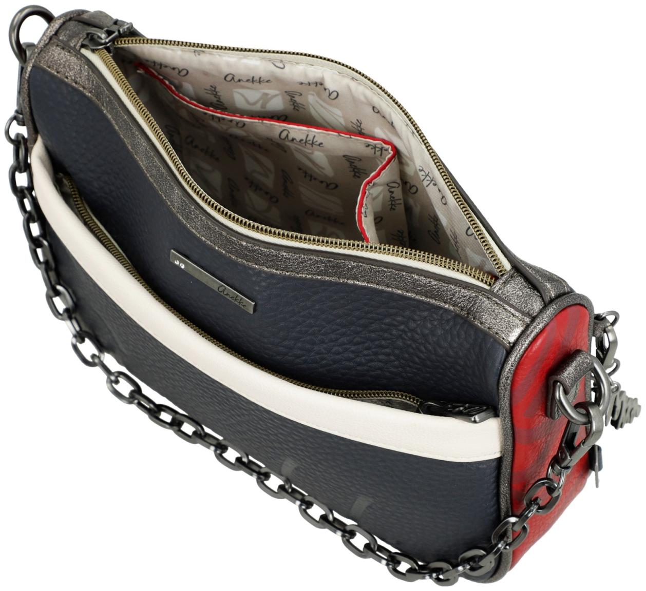 Crossovertasche Anekke Essentails Marineblau Glitzer maritim