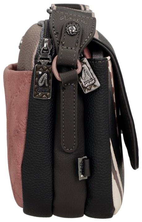 Crossovertasche Anekke Mademoiselle Parisian schwarz altrosa