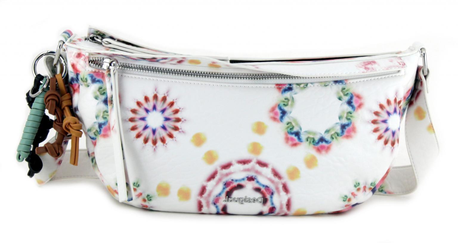 Crossovertasche Desigual Breathe Luisiana bunt weiß