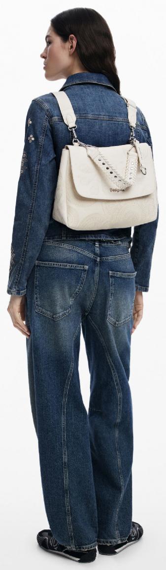 Crossovertasche Desigual beige Posadas Crudo Backpack Dejavu