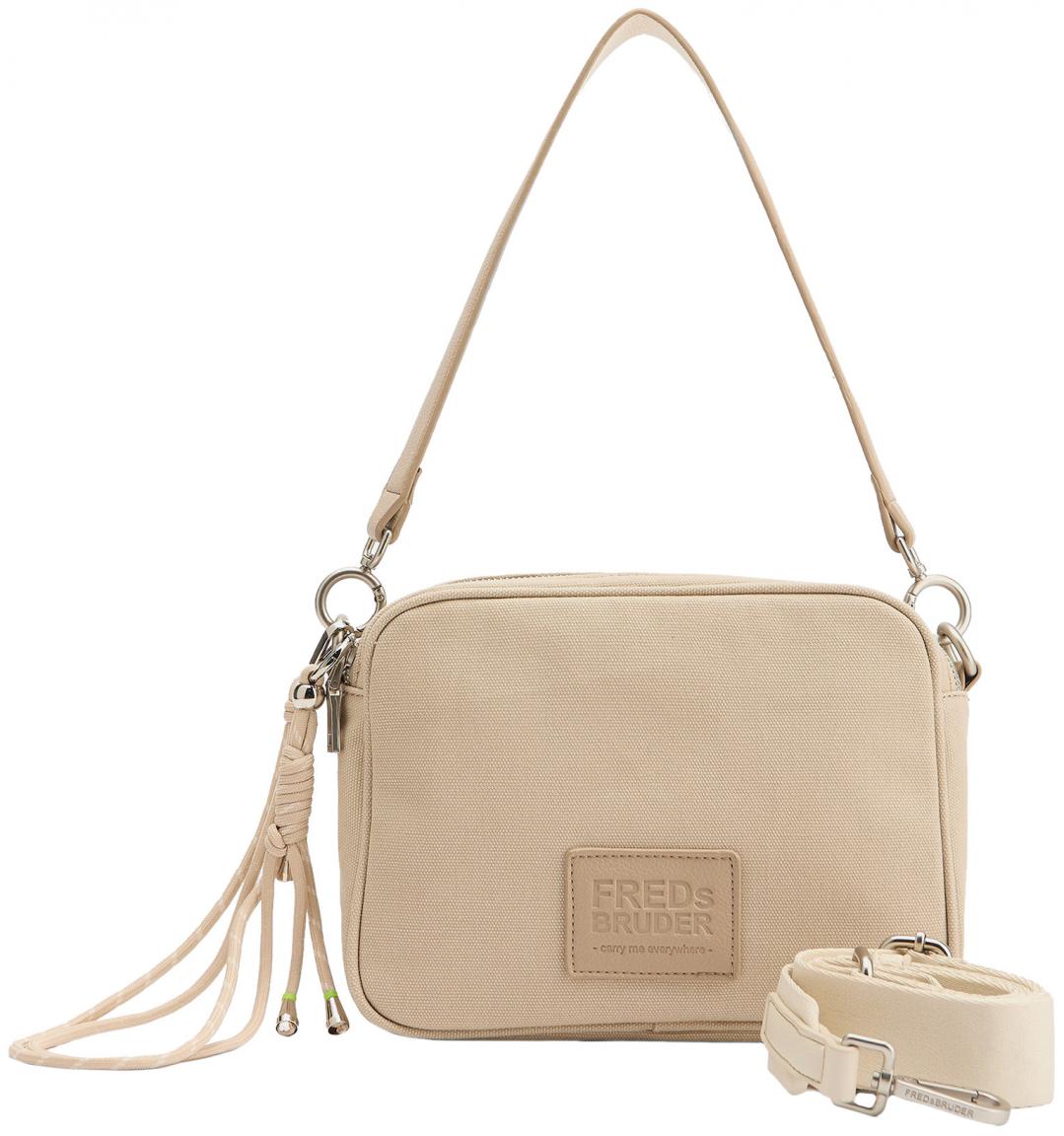 Crossovertasche FREDsBRUDER Earthy Canvas beige Carry Me Everywhere