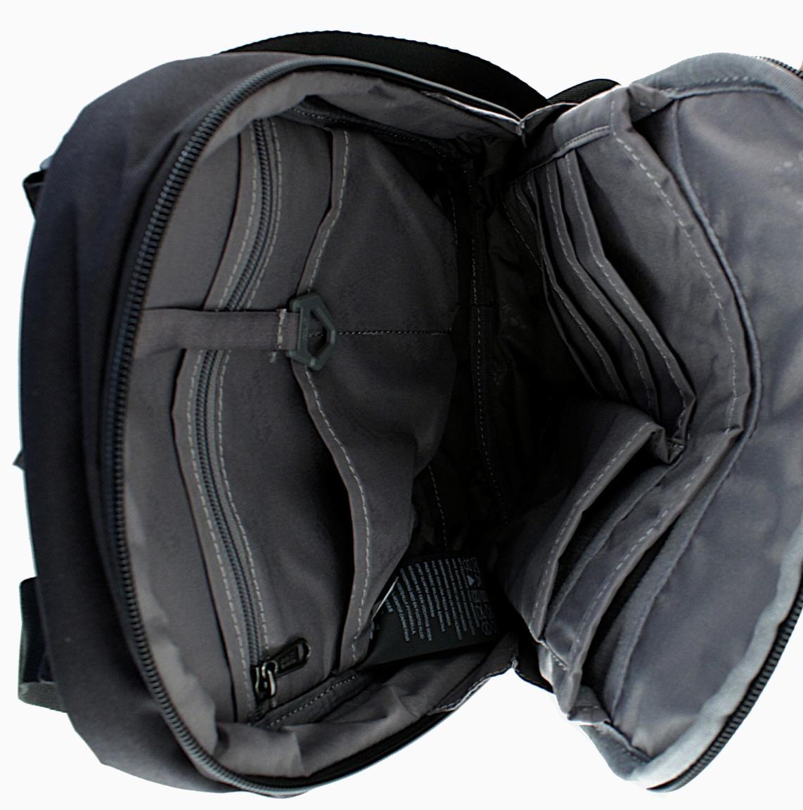 Crossovertasche Jack Wolfskin Gadgetary Black Schwarz Tabletfach
