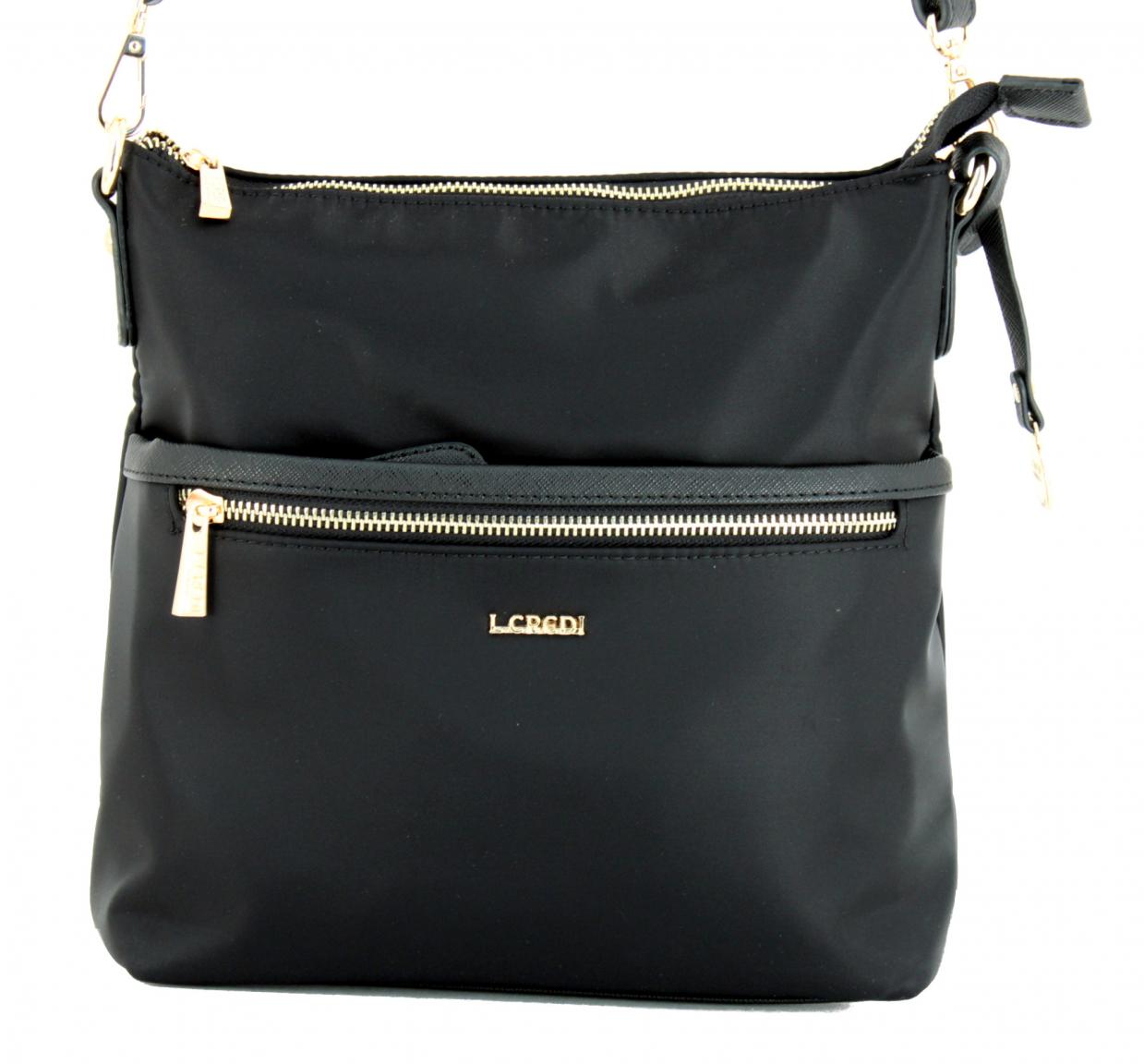 Crossovertasche L.Credi Alena olivgrün Nylon Khaki