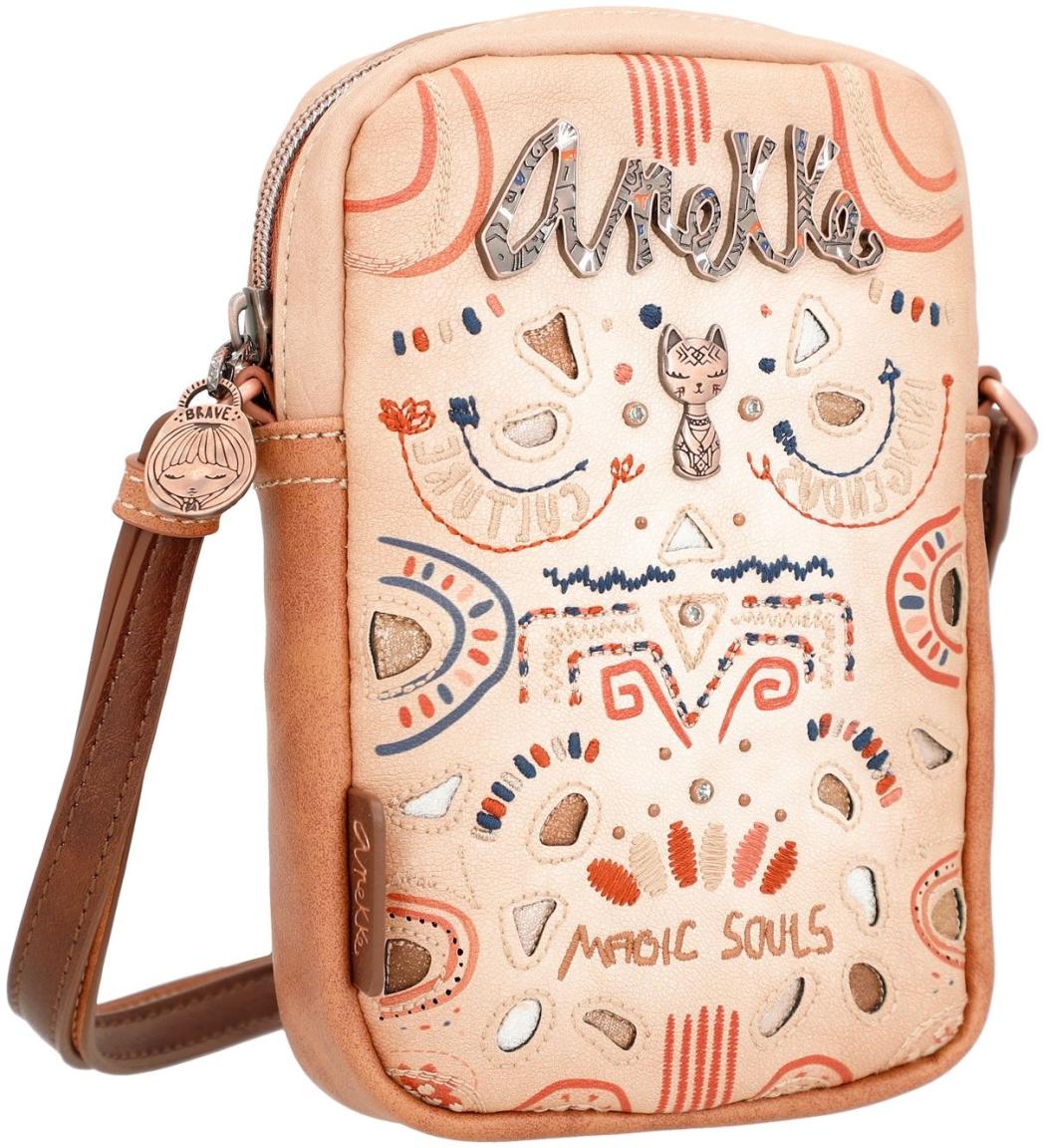 Crossovertasche Mini Anekke Menire Tribe Malerei 