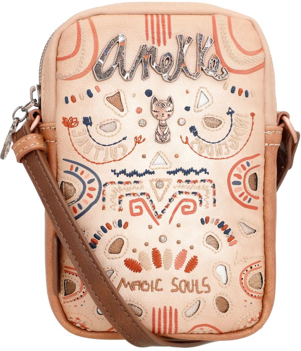 Crossovertasche Mini Anekke Menire Tribe Malerei 