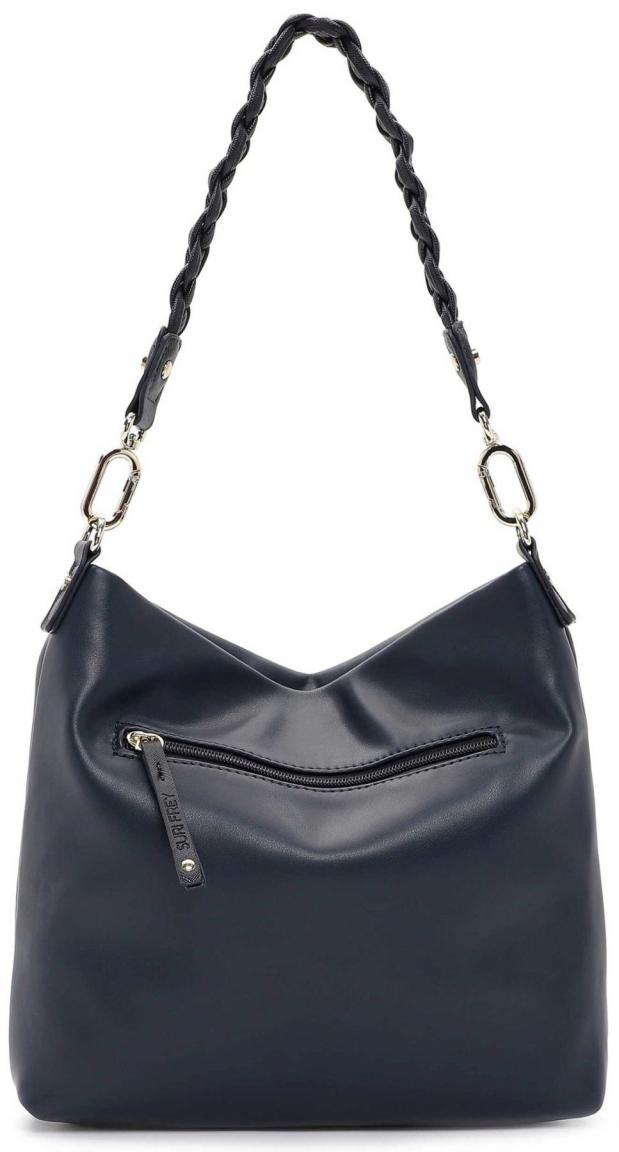 Crossovertasche Suri Frey Josy Blau Flechthenkel