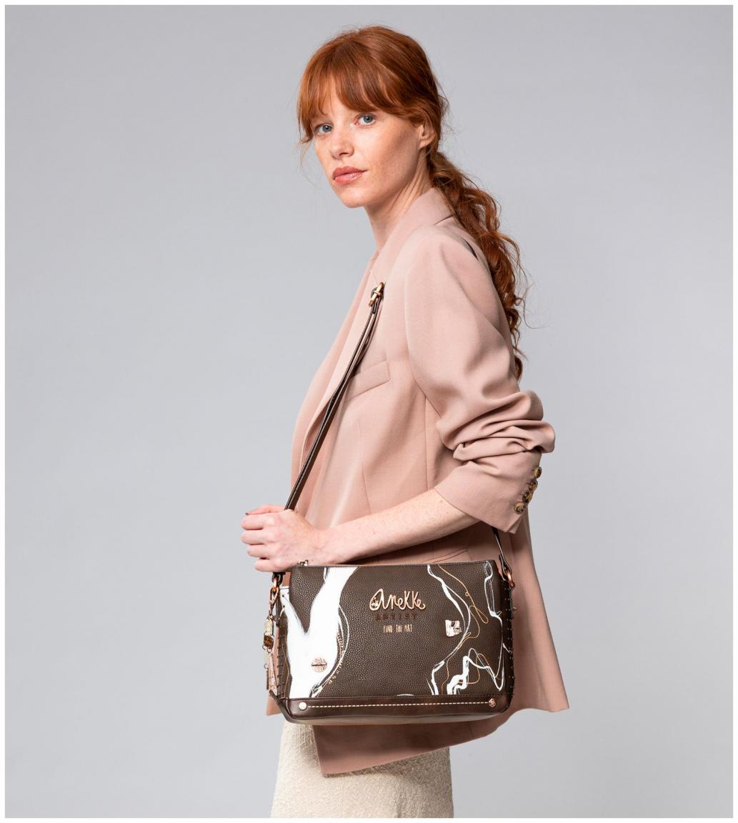 Crossovertasche braun Anekke Shoen Nature Shodo eco friendly