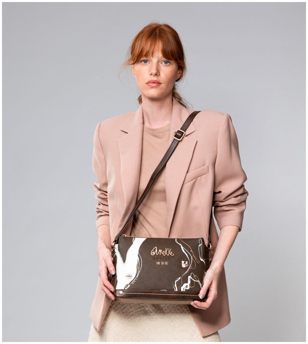 Crossovertasche braun Anekke Shoen Nature Shodo eco friendly