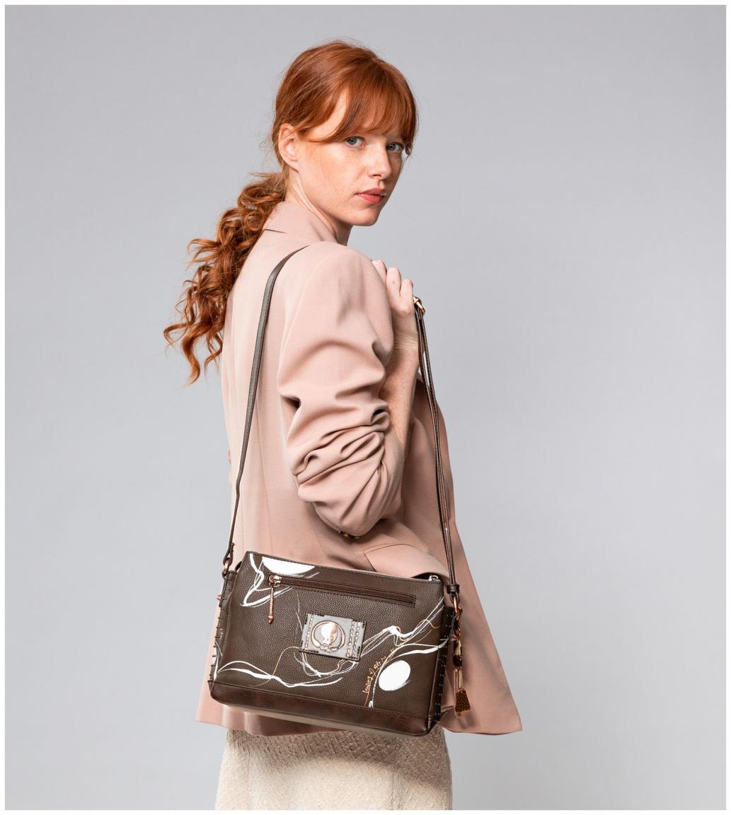 Crossovertasche braun Anekke Shoen Nature Shodo eco friendly