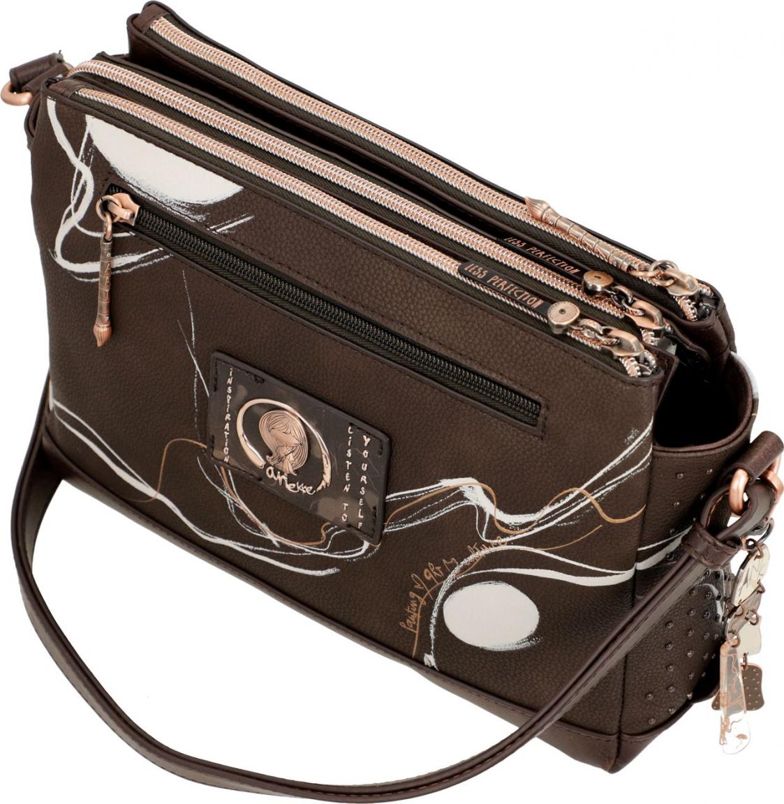 Crossovertasche braun Anekke Shoen Nature Shodo eco friendly