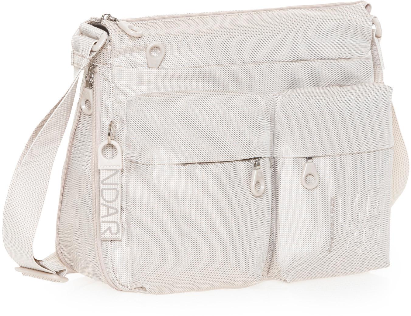 Crossovertasche dunkelblau Scarab MD20 Mandarina Duck erweiterbar