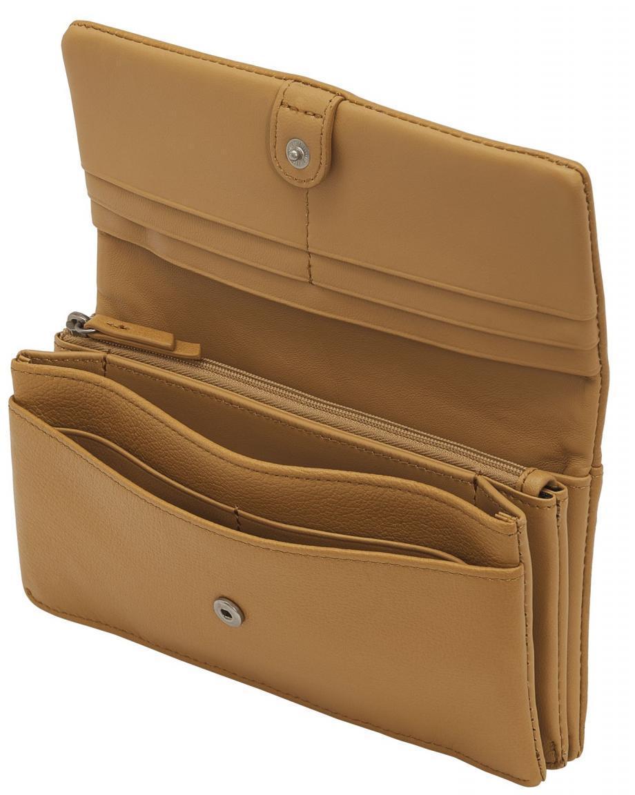 Damebrieftasche camel braun Liebeskind Berlin Slam RFID Schutz Lentil