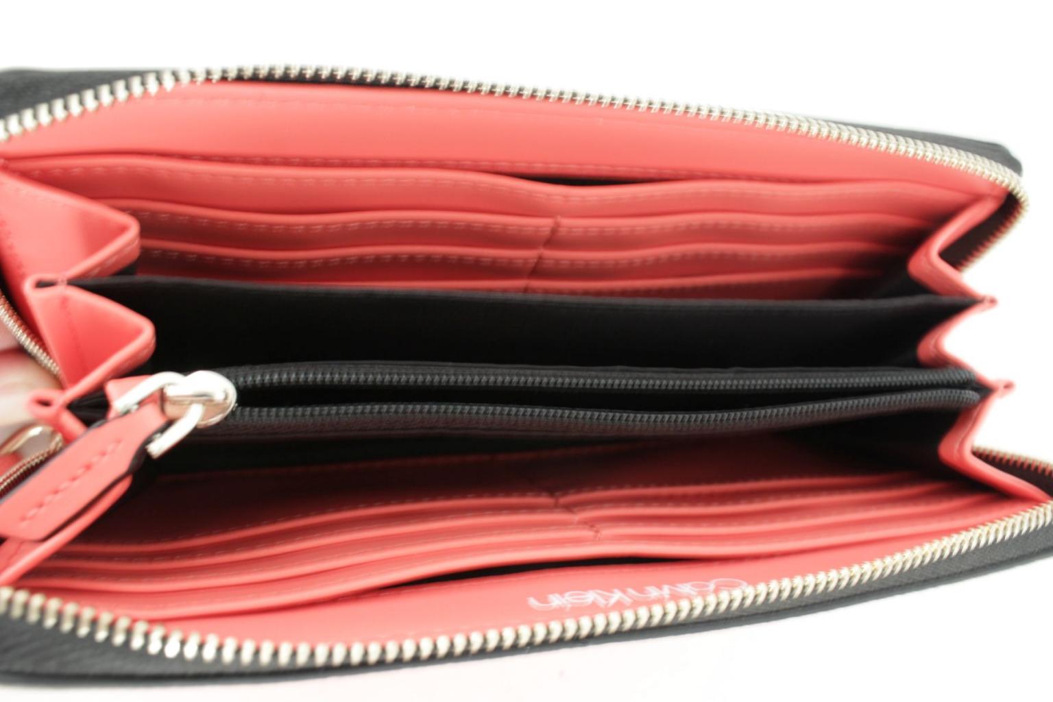 Damen Brieftasche Calvin Klein Must ZA Wallet LG Cav Coral