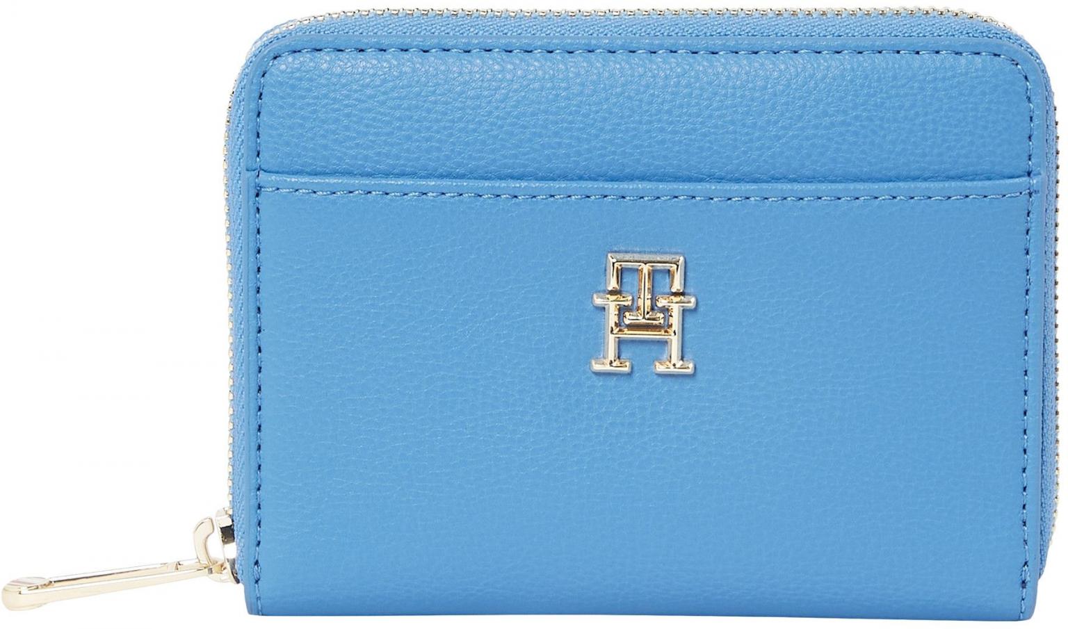 Damen Geldtasche Hellblau Life Med Zip Tommy Hilfiger