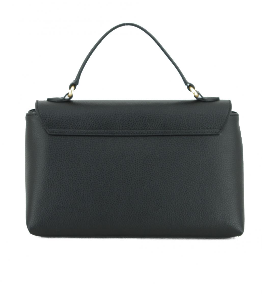 Damen Handtasche Gianni Chiarini Rossella Navy blau Leder Gelbgold