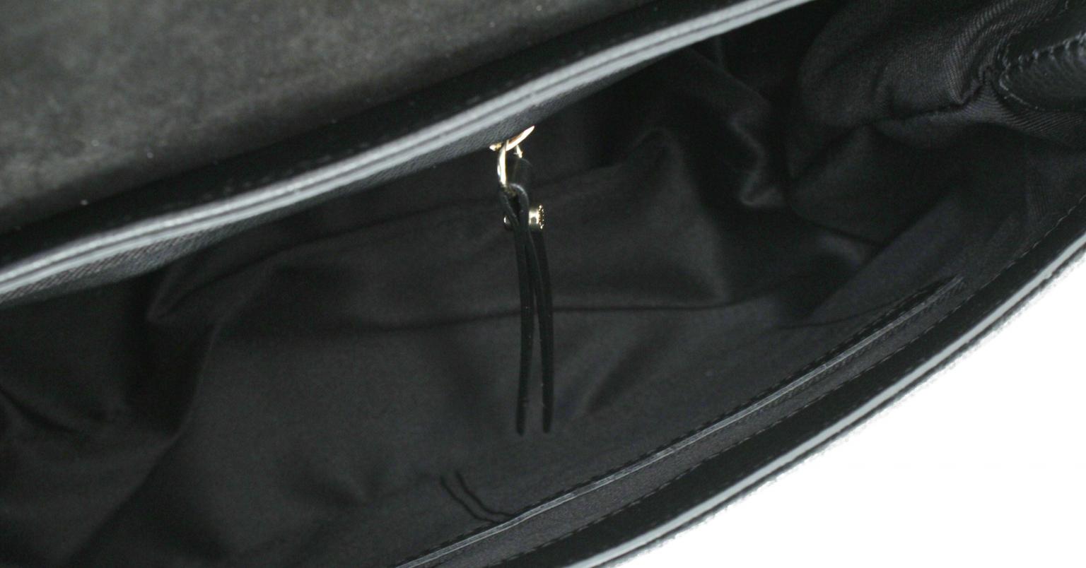 Damen Handtasche Gianni Chiarini Rossella Navy blau Leder Gelbgold