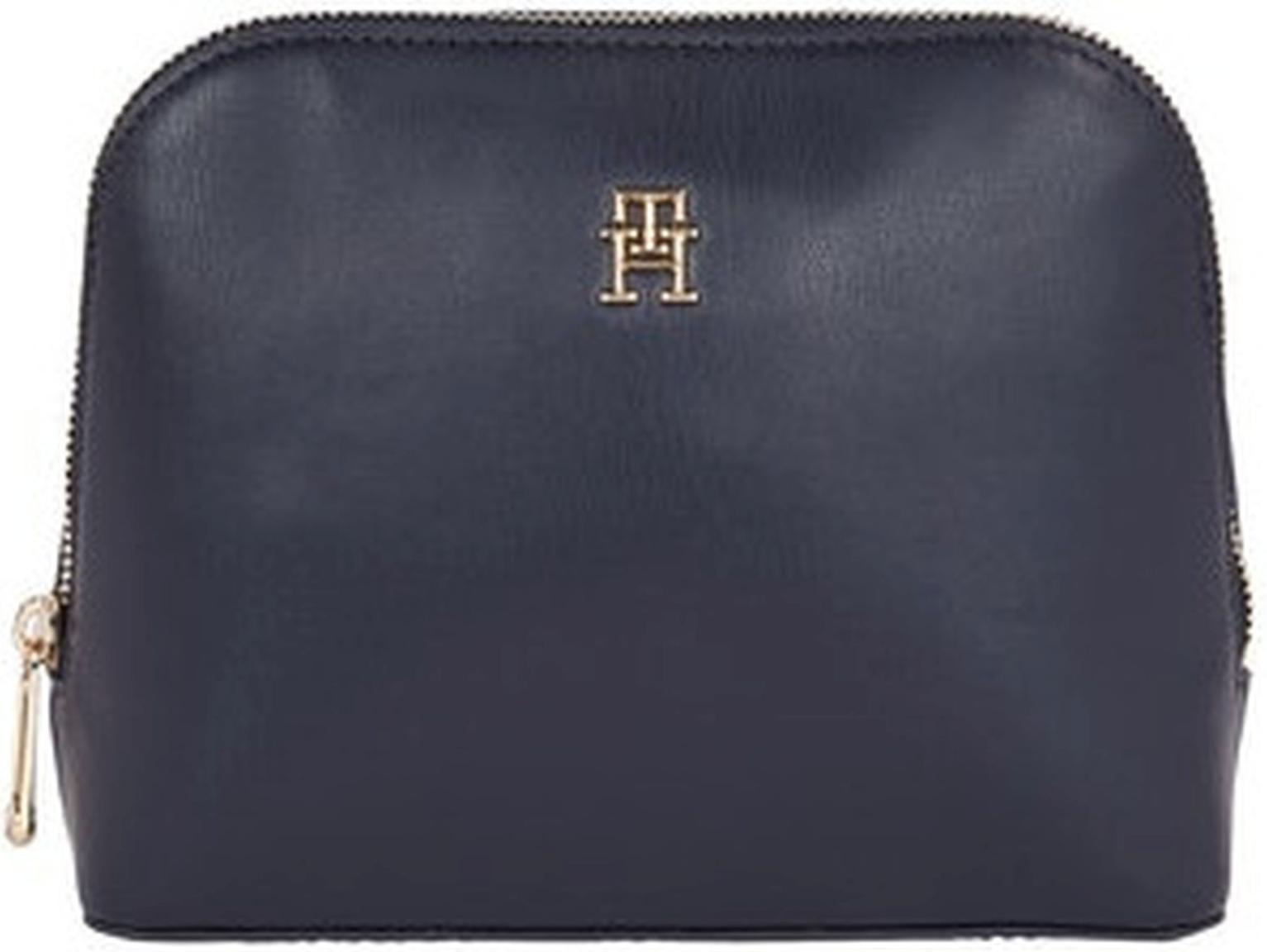 Damen Kosmetiktasche Tommy Hilfiger Iconic Timmy Washbag Space Blue Interlock