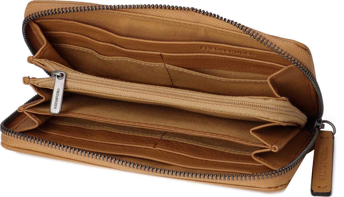 Damen Portemonnaie FREDsBRUDER Oblivia Honey Leder