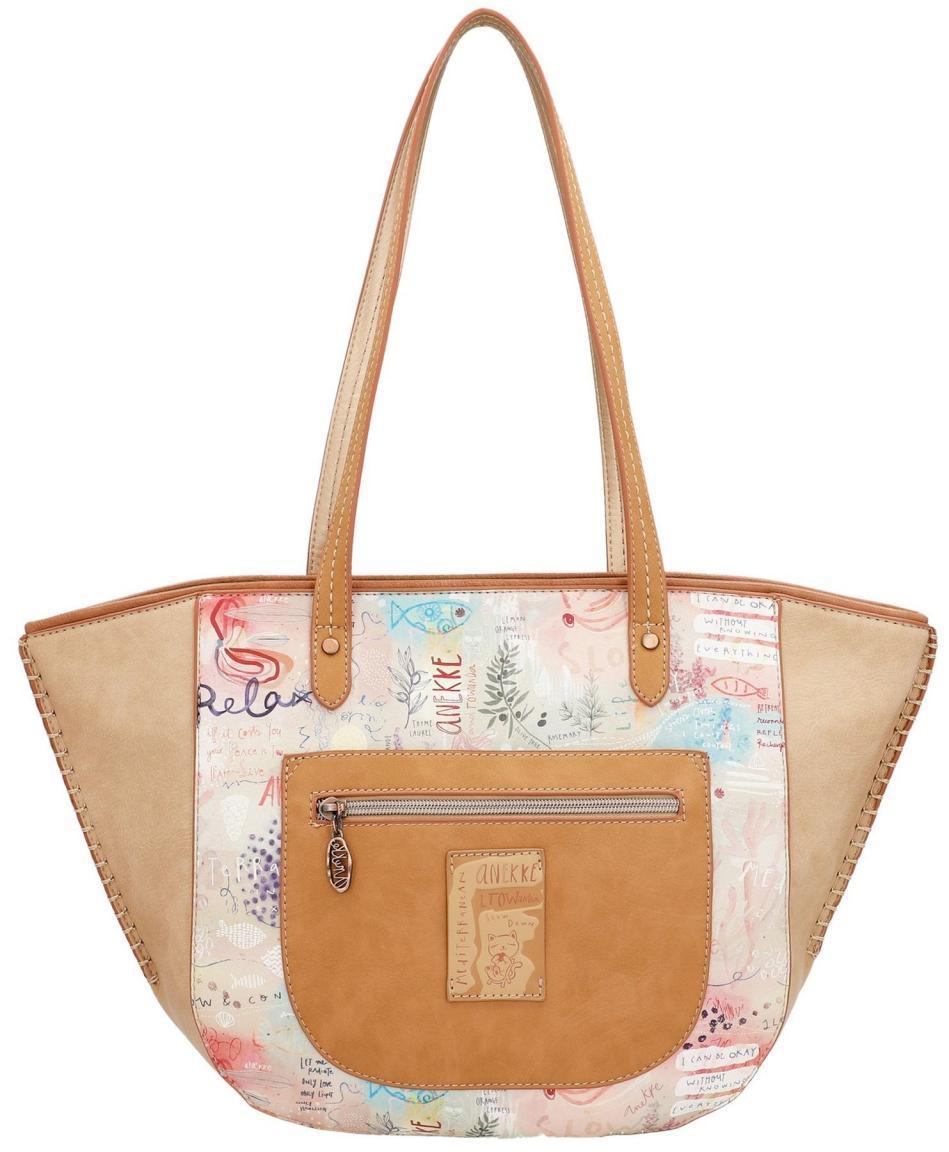 Damen Shopper Anekke Mediterranean Pastell Glitzer