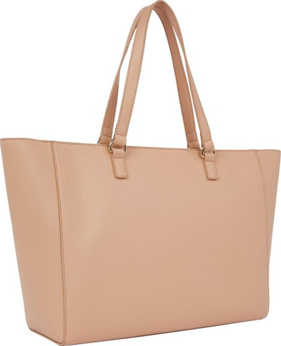 Damen Shopper Tommy Hilfiger Joy Tote Desert Sky Velour Dunkelblau