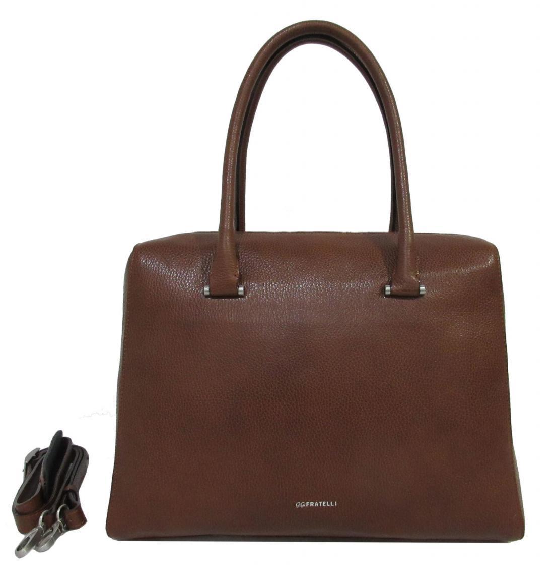 Damenaktentasche Gigi Fratelli Brandy braun Leder Tabletfach