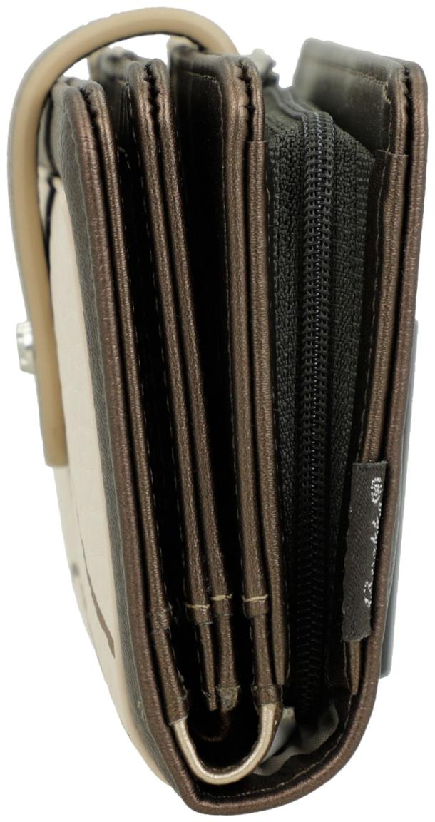 Damenbörse Anekke Serenis hellbeige metallic