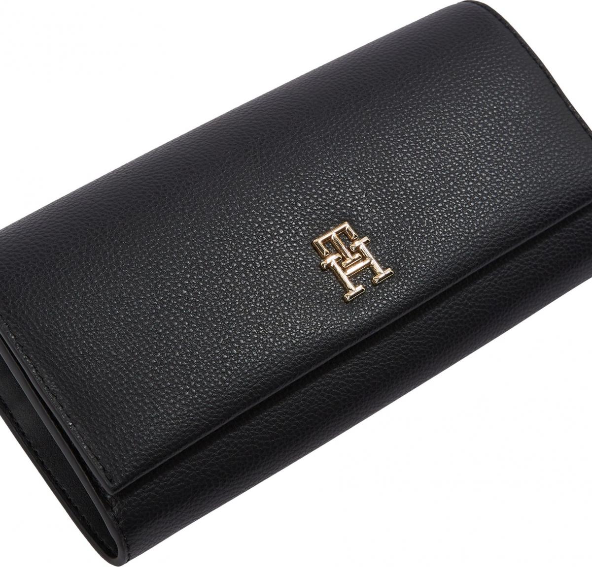 Damenbörse Legacy Flap Tommy Hilfiger schwarz 