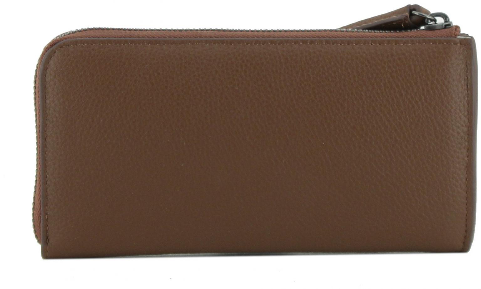 Damenbörse braun Leder FREDsBRUDER Nea Big Wallet Dark Amber