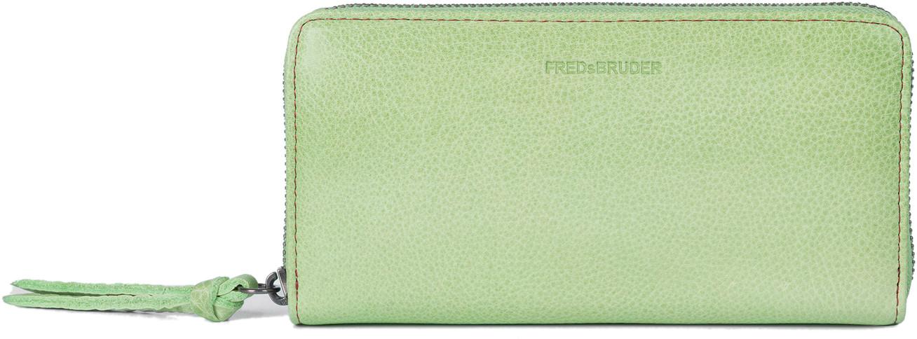 Damenbörse grün Leder FREDsBRUDER Dear Cute Green