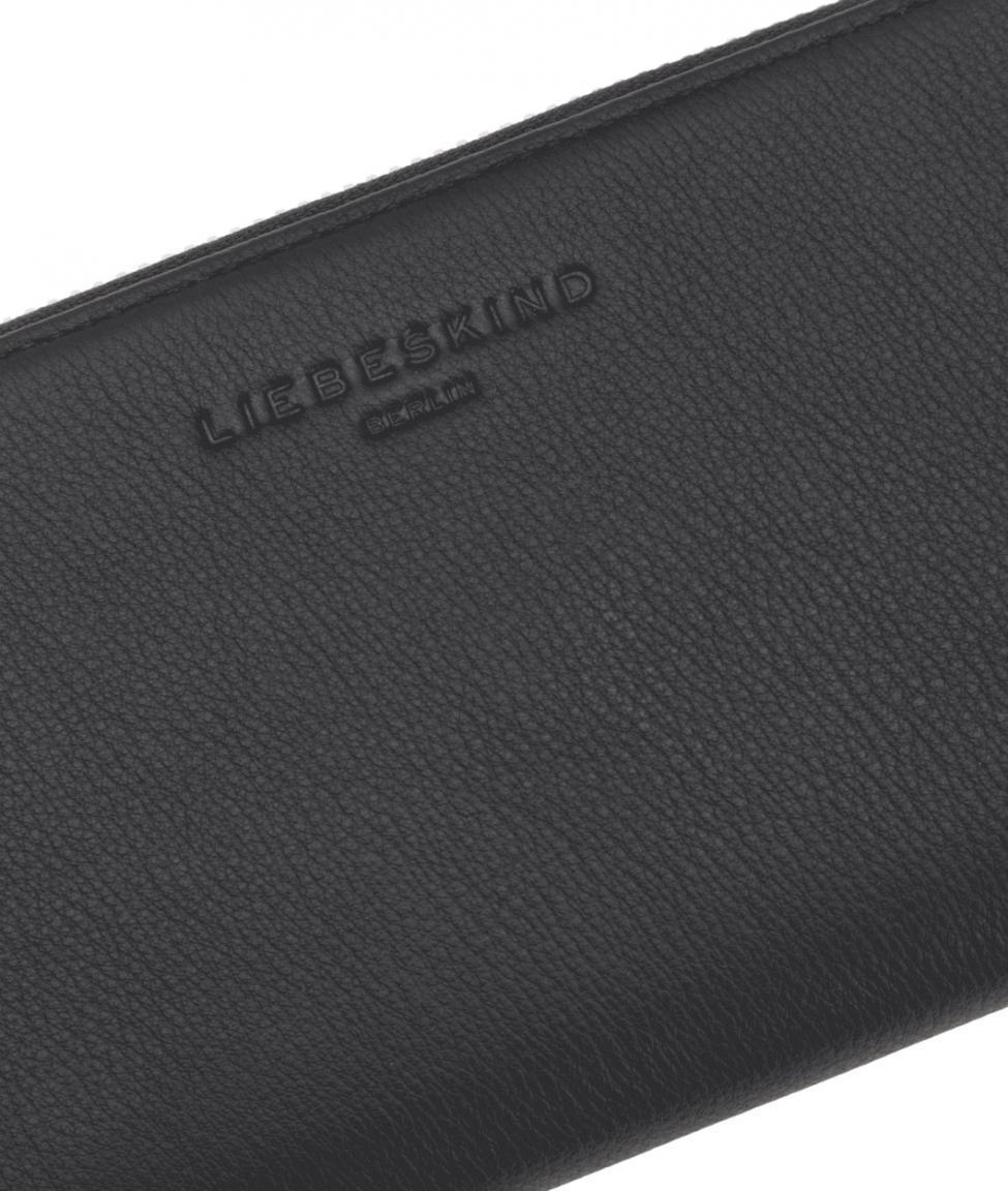 Damenbrieftasche Black Liebeskind Berlin Gigi schwarz RFID Schutz