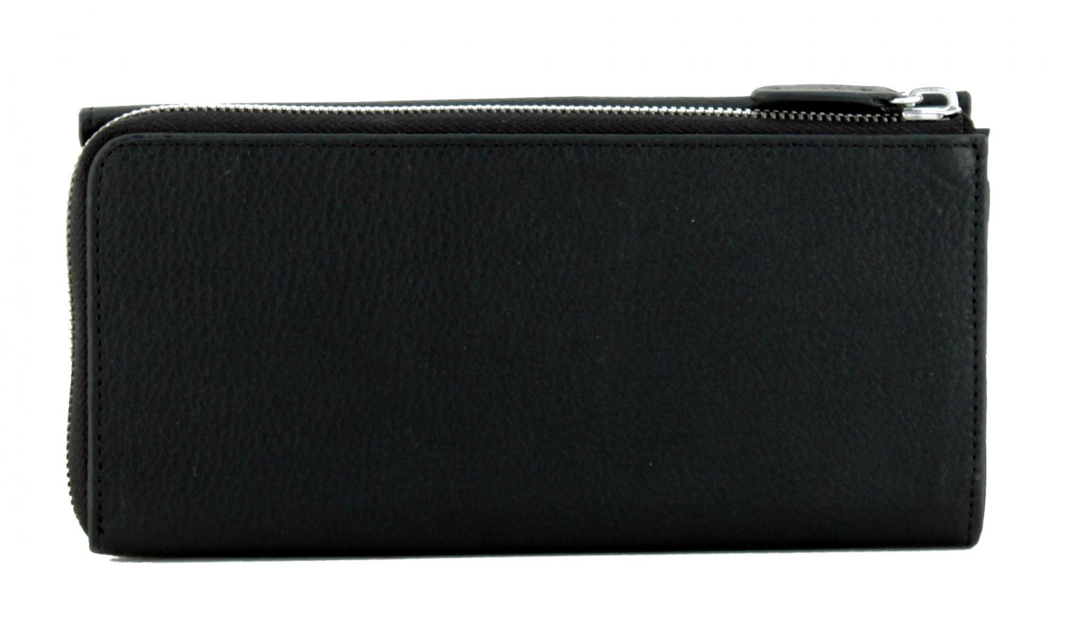 Damenbrieftasche Marc OPolo Inja schwarz Überschlag