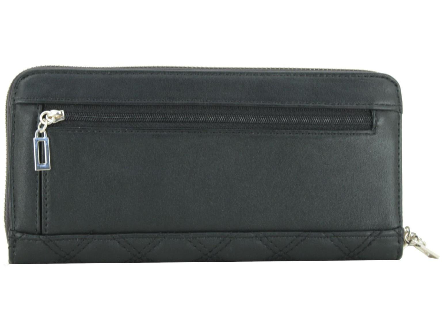 Damengeldbörse Guess Black Laurel SLG Schwarz
