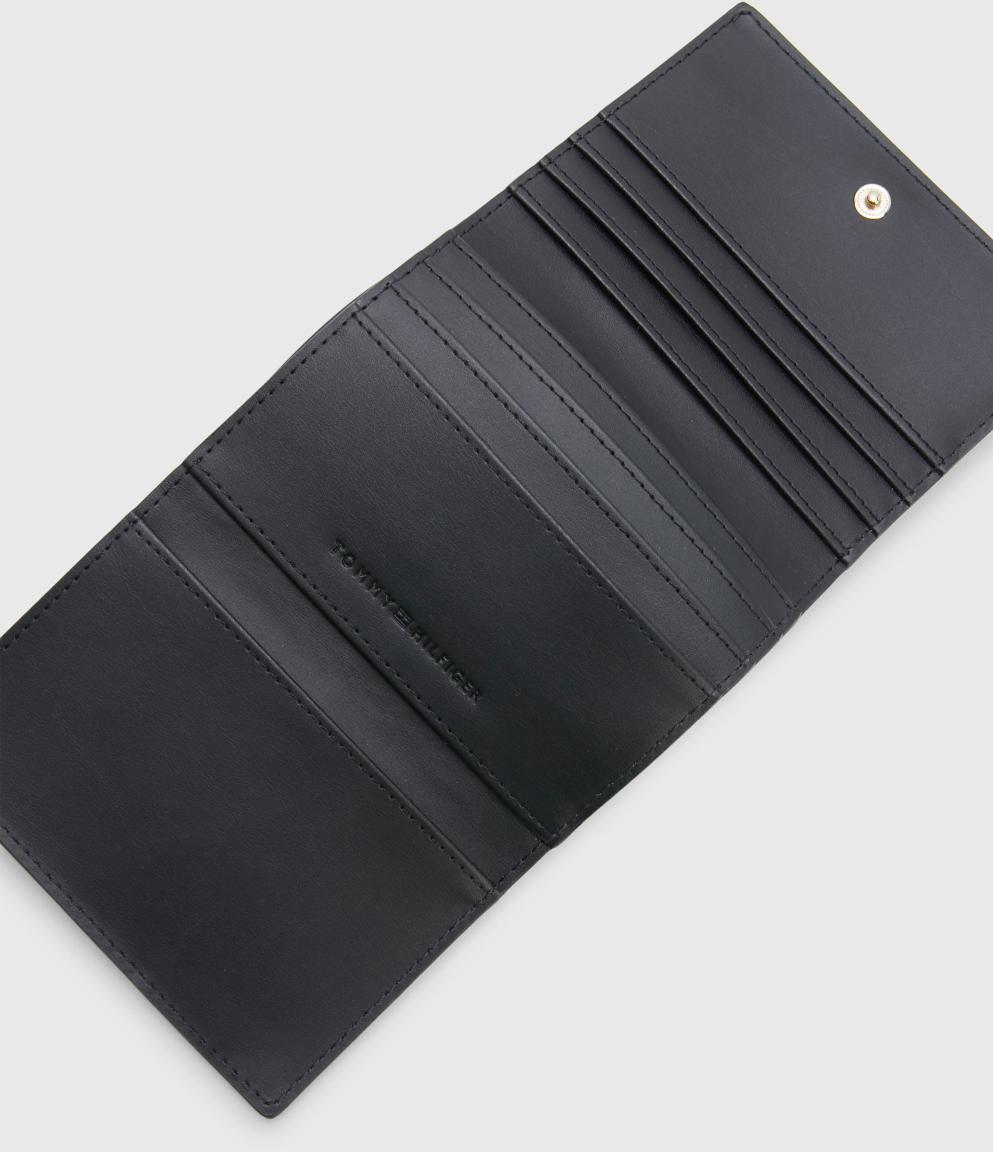 Damengeldbörse schwarz Tommy Hilfiger Bi-Fold Überschlag