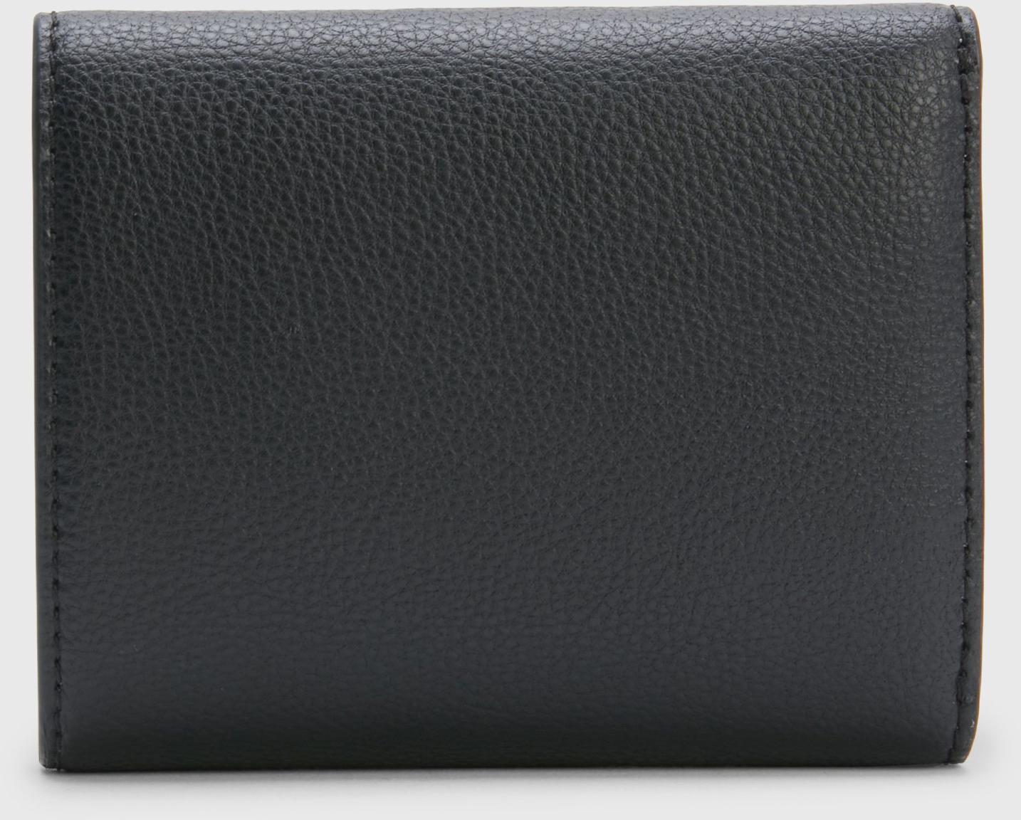 Damengeldbörse schwarz Tommy Hilfiger Bi-Fold Überschlag