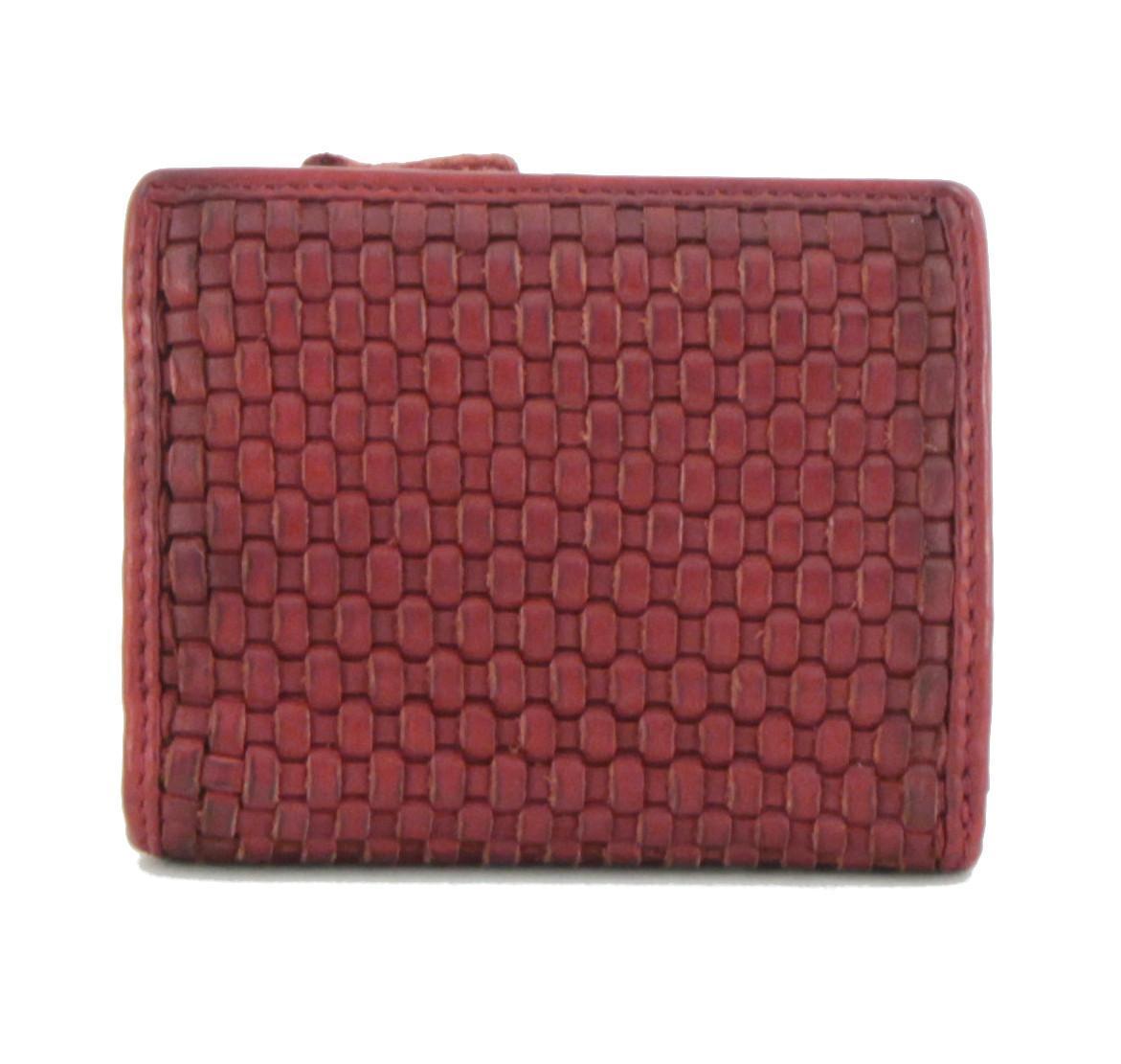 Damengeldtasche Harbour 2nd Chili Red Hariet Soft Weaving 2 rot