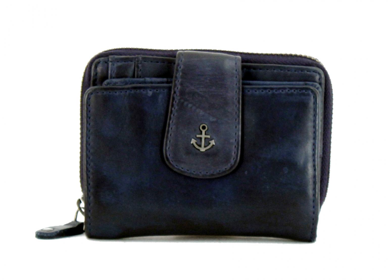 Damengeldtasche Isidora Navy Harbour 2nd vintage dunkelblau