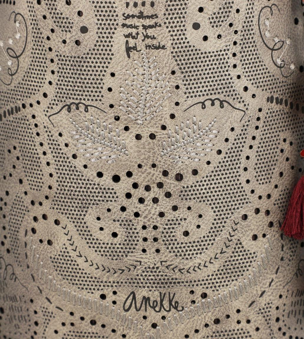 Damenhandtasche Anekke Ixchel Music abnehmbarer Anhänger
