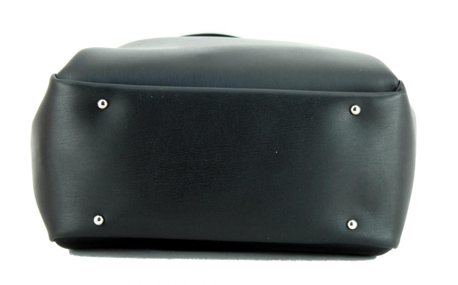 Damenhandtasche Guess Lenia dreigeteilt Stone Multi beige weiß