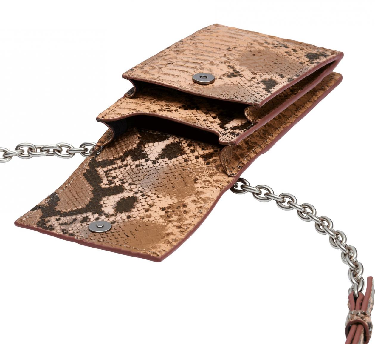 Damenledertasche Blush Valentine's Special Snake Mobile Pouch Liebeskind