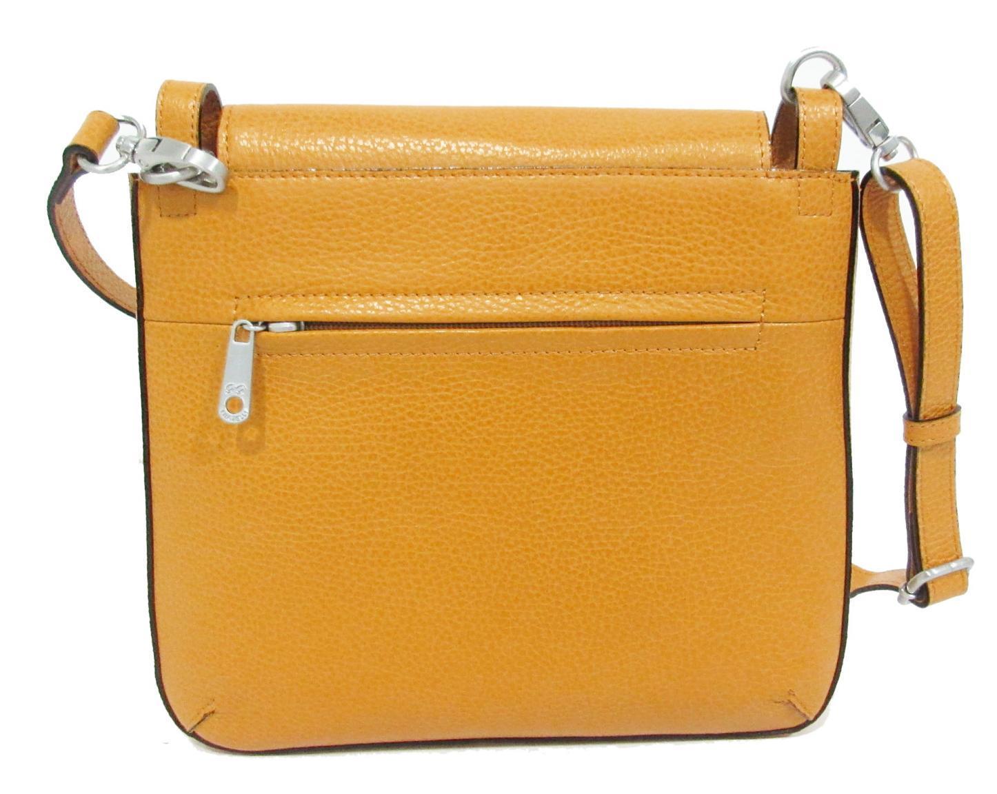 Damenledertasche GiGi Fratelli gelb Yellow Gold