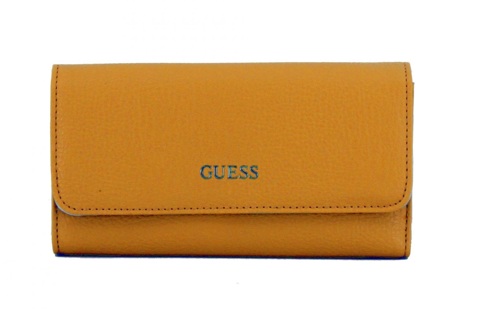 Damenportemonnaie Guess Kinley Sun gelb