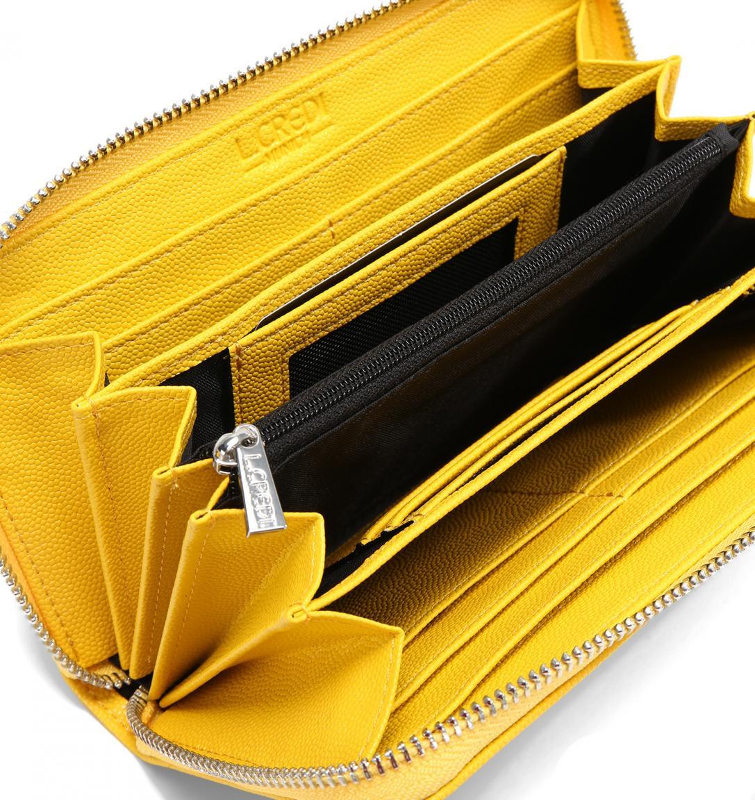 Damenportmonee Lemon L.Credi Florentia gelb