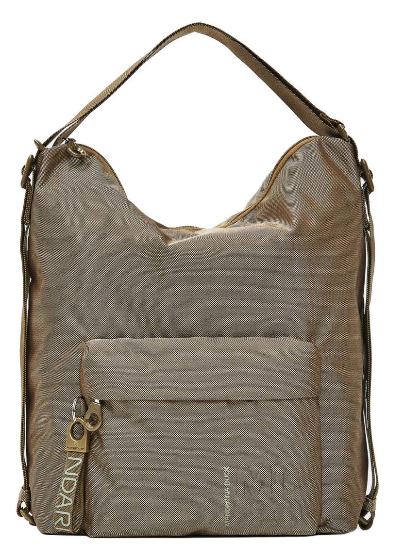 Damenrucksack Beuteltasche MD20 Hobo Oil Mandarina Duck khaki