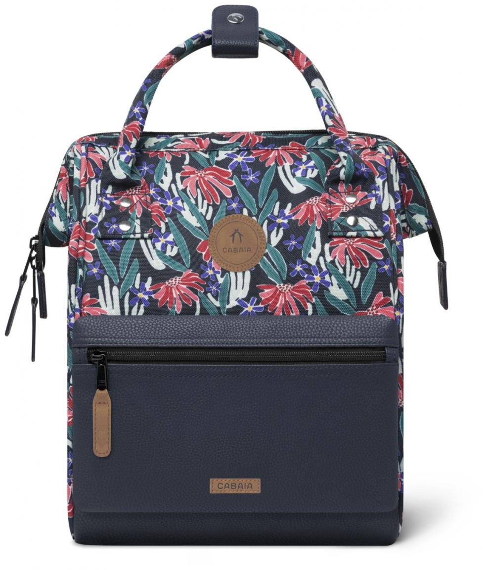 Damenrucksack Cabaia Edea Small Blumen bunt nachhaltig