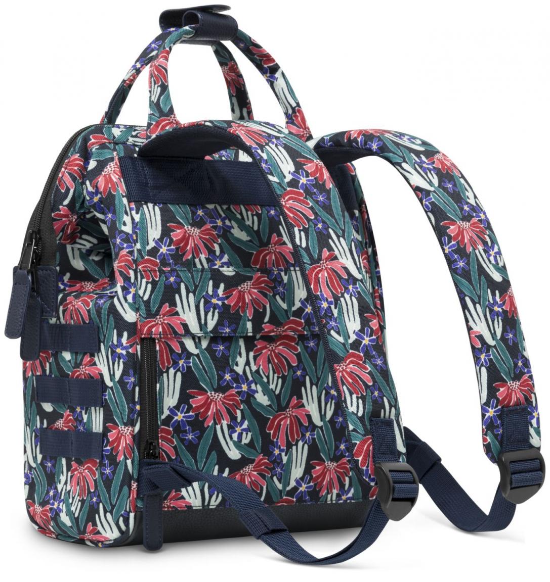 Damenrucksack Cabaia Edea Small Blumen bunt nachhaltig