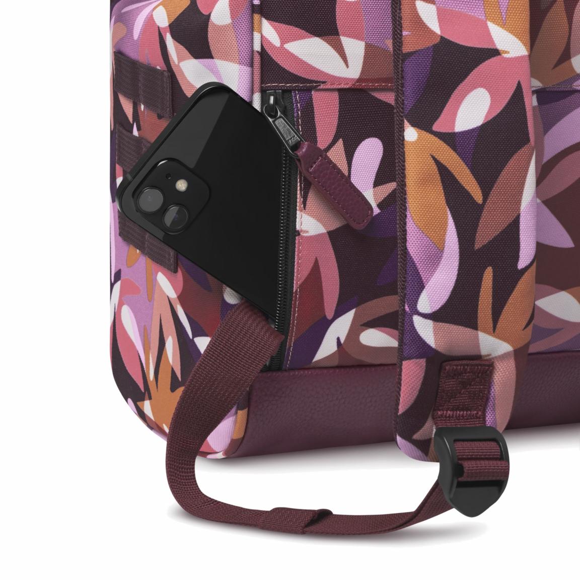 Damenrucksack Cabaia Mentreuil Multicolor Burgundy Adventurer M
