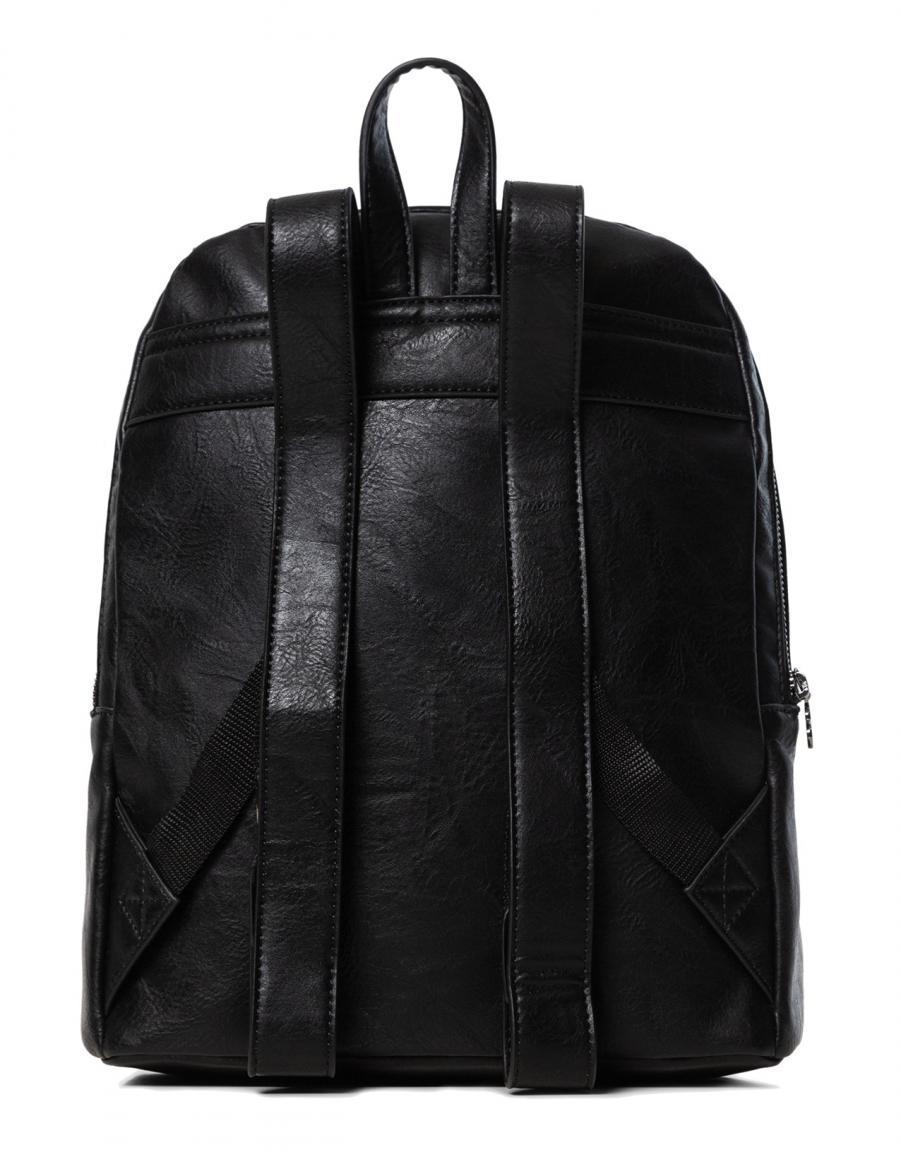 Damenrucksack Dark Amber Novara bestickt schwarz Mandala