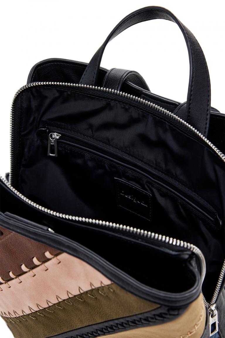 Damenrucksack Desigual bunt Whipstitch Sumy Quebec Patch