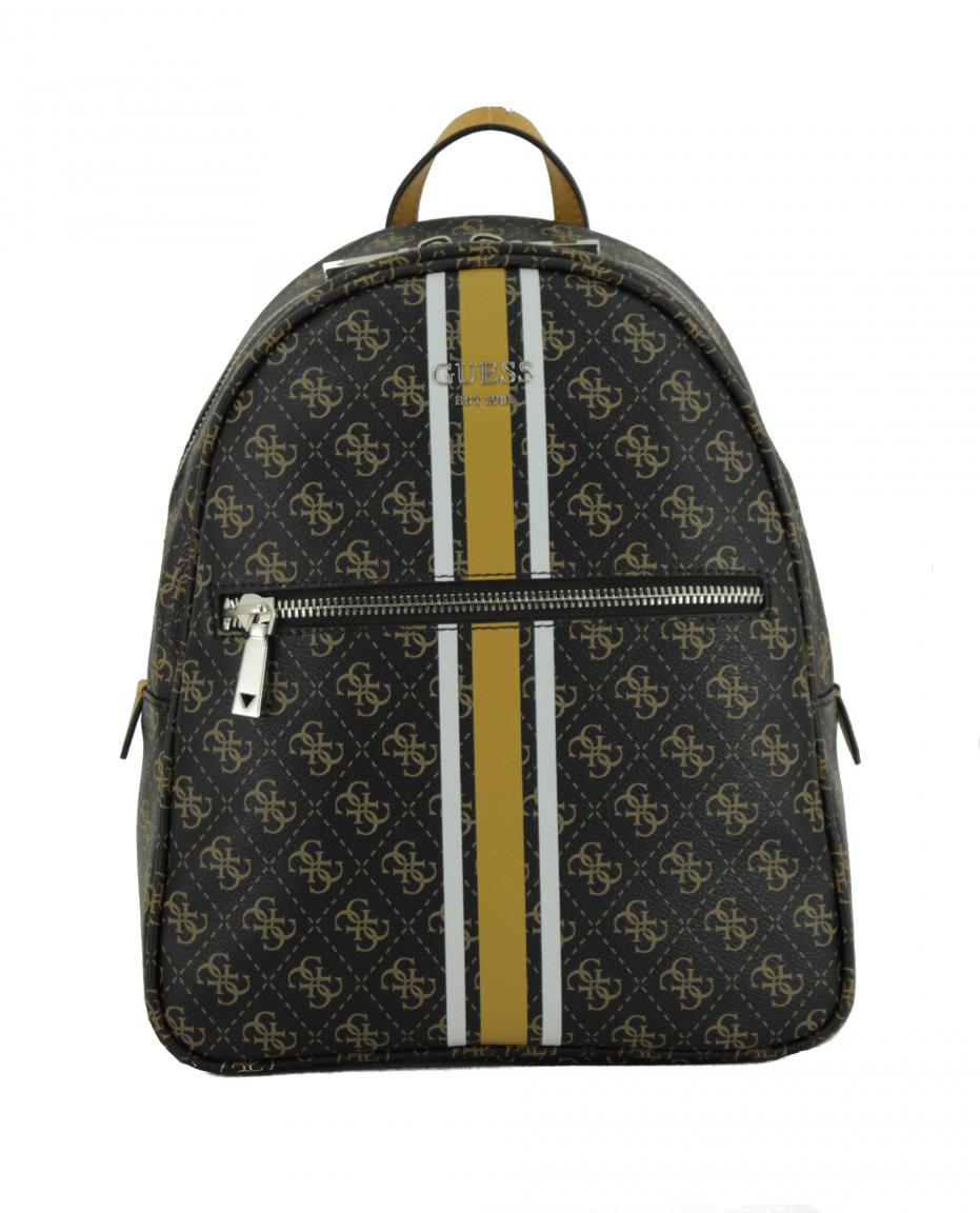 Damenrucksack Guess Vikky braun Backpack brown stripe