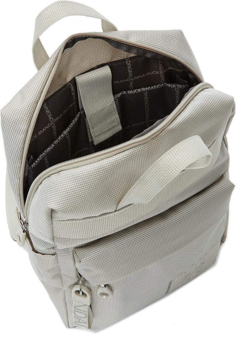 Damenrucksack Mandarina Duck MD20 Backpack hellbeige Whitecap Gray